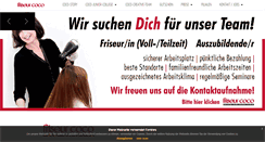 Desktop Screenshot of friseur-coco.de