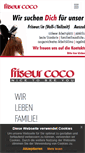 Mobile Screenshot of friseur-coco.de